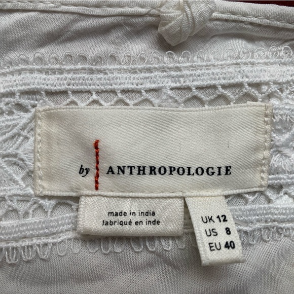 Anthropologie Embroidered Cropped Top. Size: 8. NWT - Picture 5 of 5